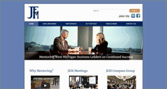 Desktop Screenshot of jandernoamentoring.com